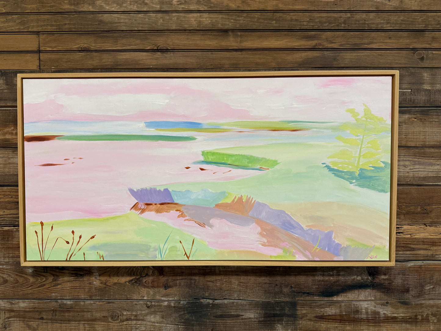 Pink marsh