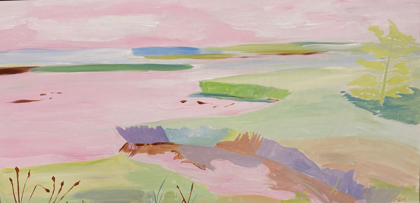 Pink marsh