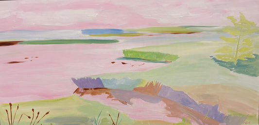 Pink marsh