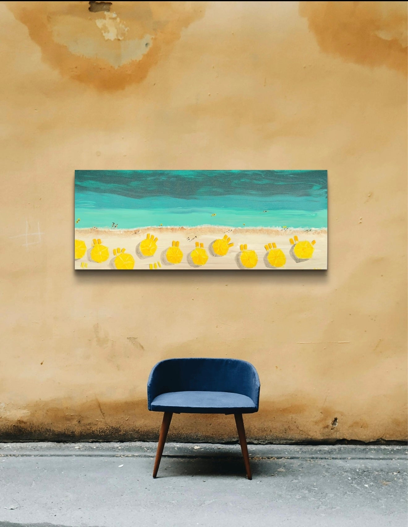 Yellow umbrellas #2