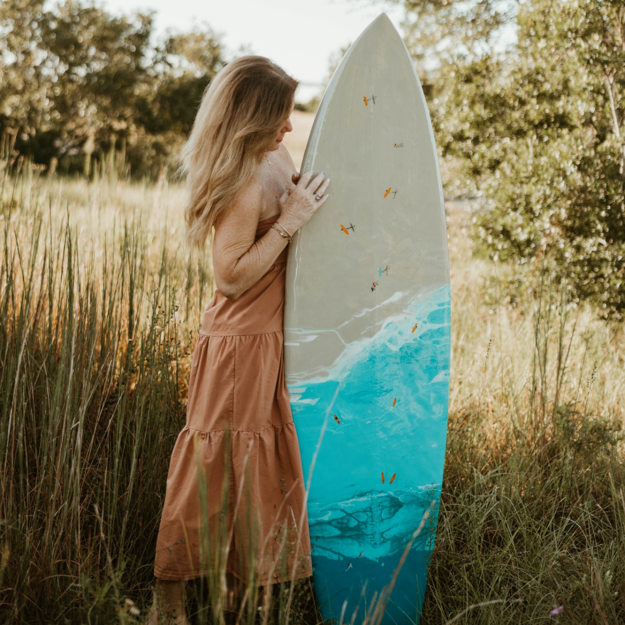 Custom Surfboard Art