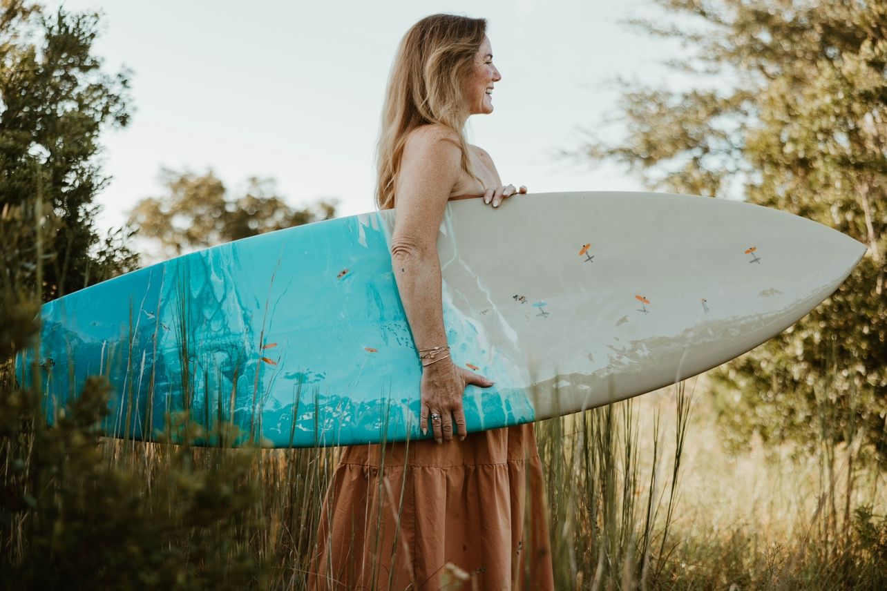 Custom Surfboard Art